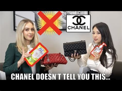 chanel bag care.